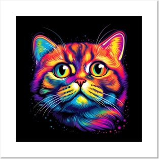 Cute Scottish Fold Posters and Art